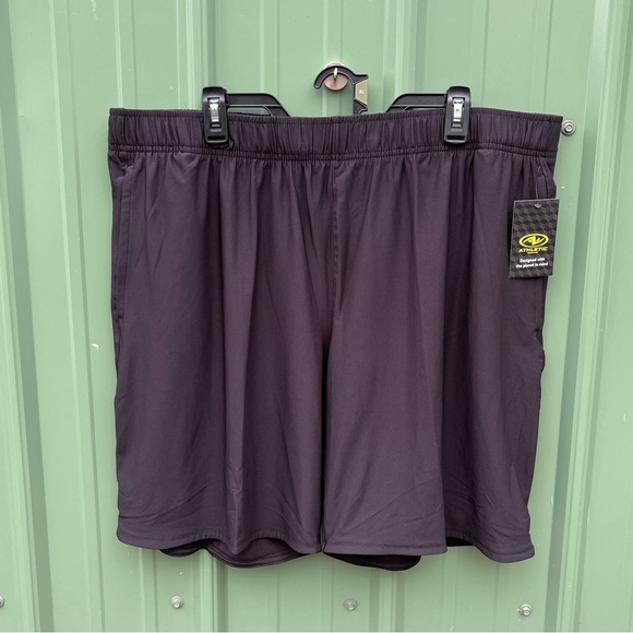 Men's Active Athletic 9" Knit Jersey Shorts 2-Pack Size XL - Picture 2 of 7